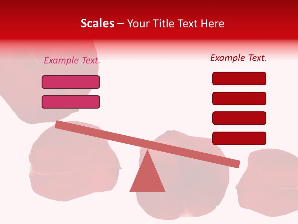 Romantic Delicacy Floral PowerPoint Template