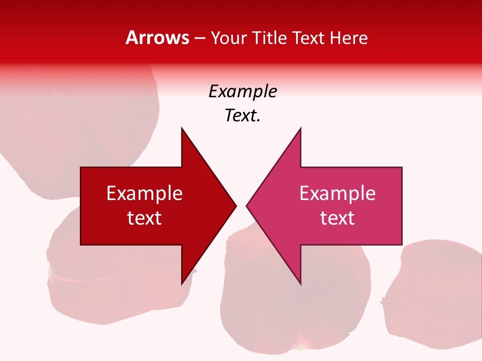 Romantic Delicacy Floral PowerPoint Template