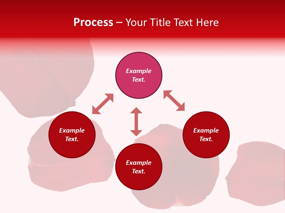 Romantic Delicacy Floral PowerPoint Template