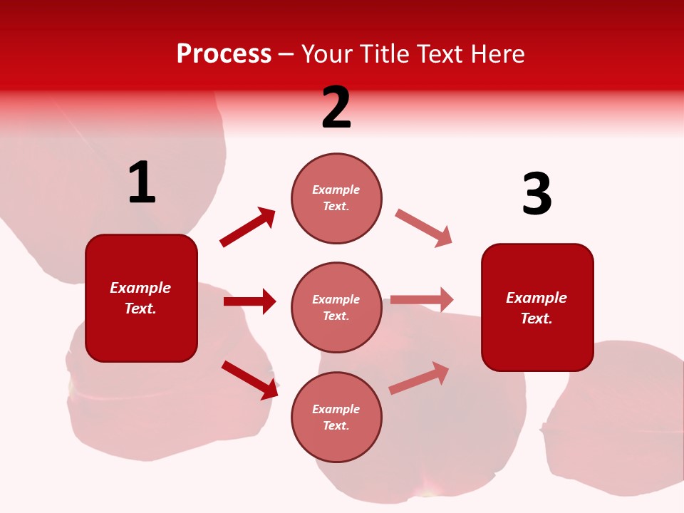 Romantic Delicacy Floral PowerPoint Template