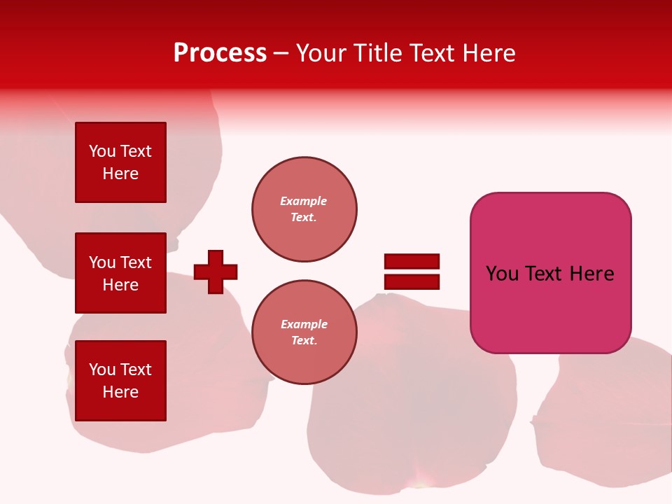 Romantic Delicacy Floral PowerPoint Template