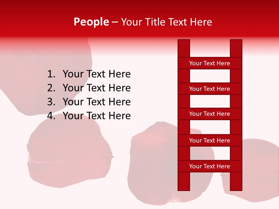 Romantic Delicacy Floral PowerPoint Template