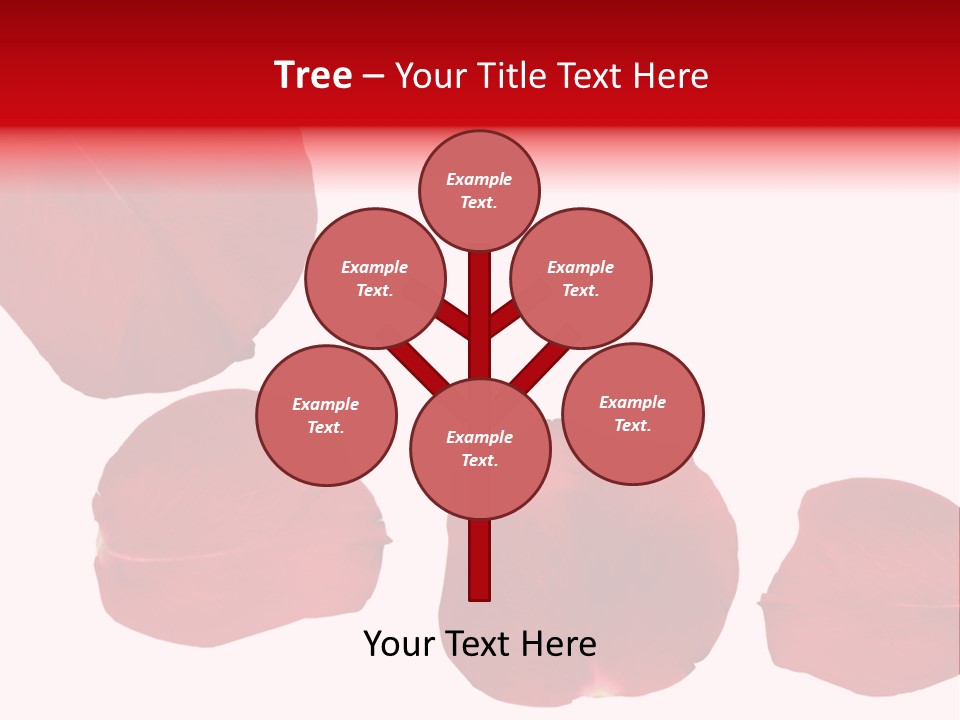 Romantic Delicacy Floral PowerPoint Template