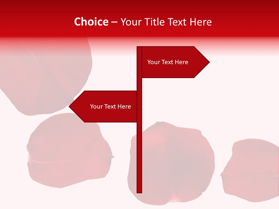 Romantic Delicacy Floral PowerPoint Template