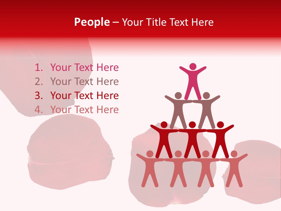 Romantic Delicacy Floral PowerPoint Template