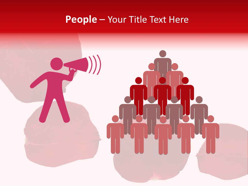 Romantic Delicacy Floral PowerPoint Template