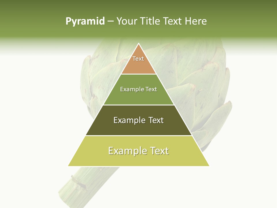 White Eat Fresh PowerPoint Template