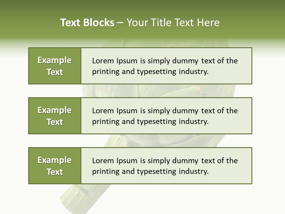 White Eat Fresh PowerPoint Template