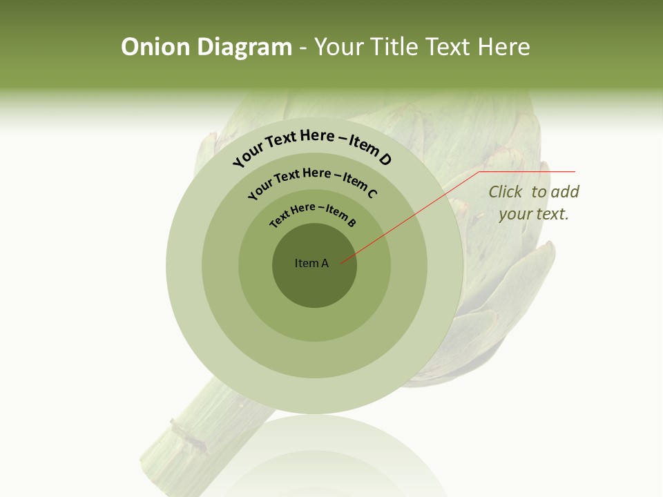 White Eat Fresh PowerPoint Template