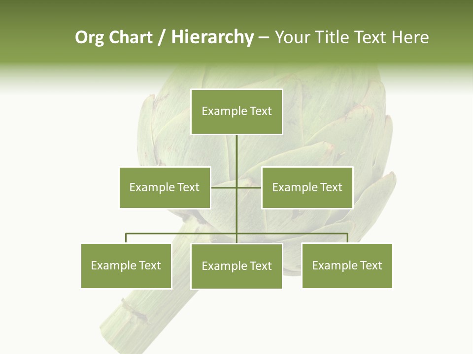White Eat Fresh PowerPoint Template