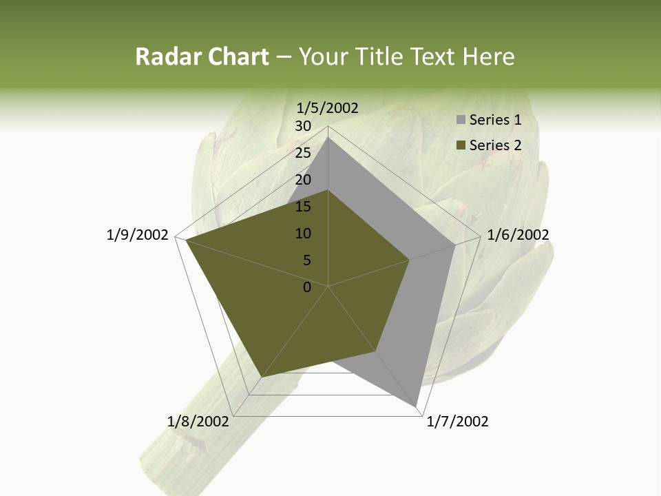 White Eat Fresh PowerPoint Template
