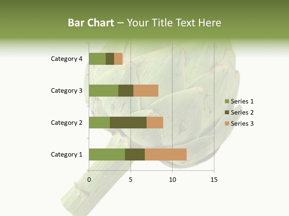 White Eat Fresh PowerPoint Template