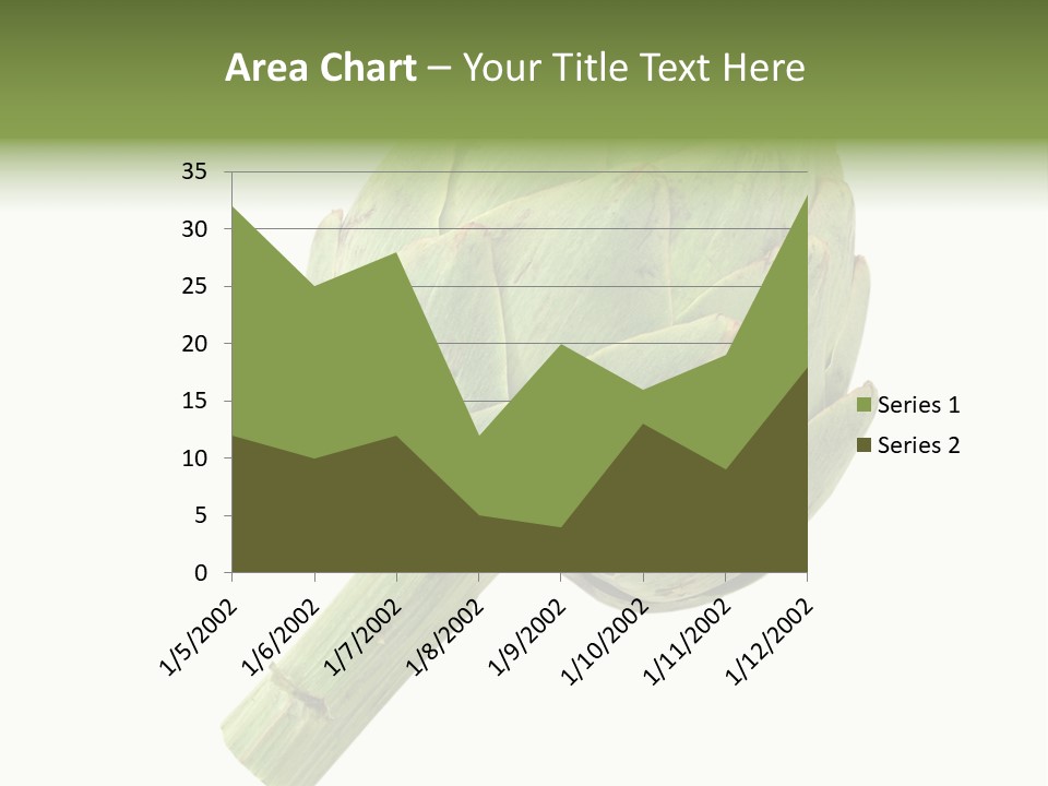 White Eat Fresh PowerPoint Template