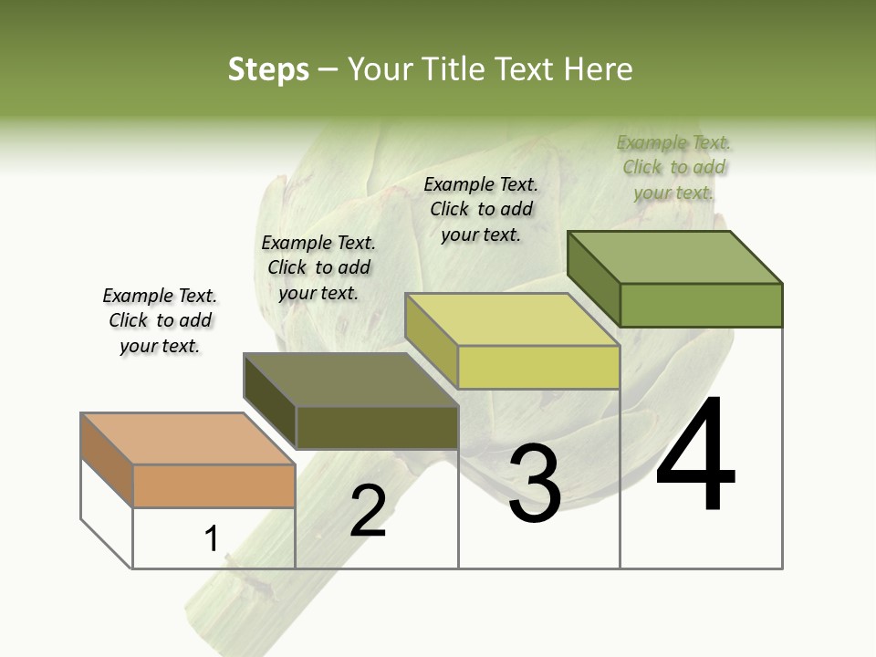 White Eat Fresh PowerPoint Template
