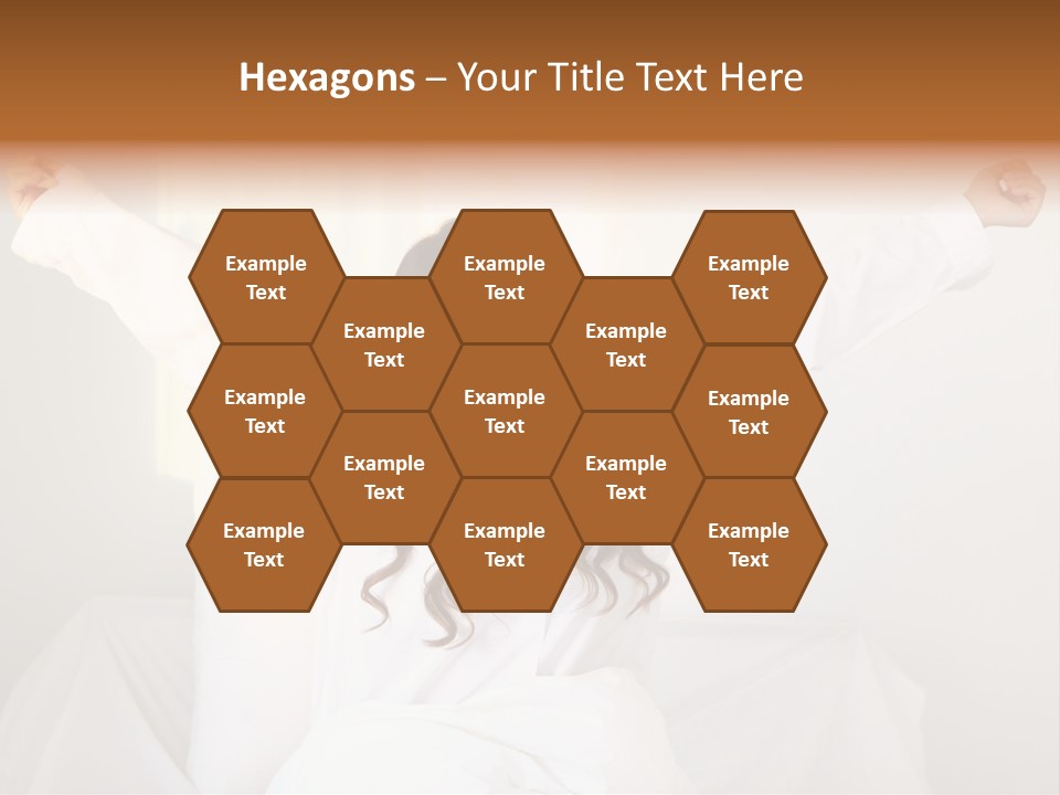 Face Girl Lifestyle PowerPoint Template