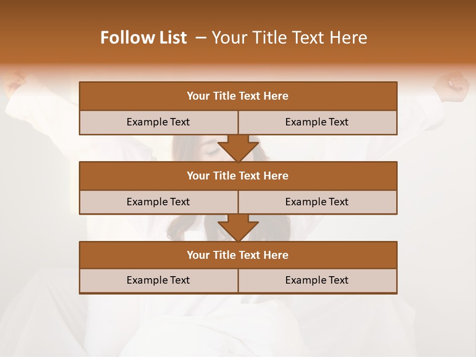 Face Girl Lifestyle PowerPoint Template