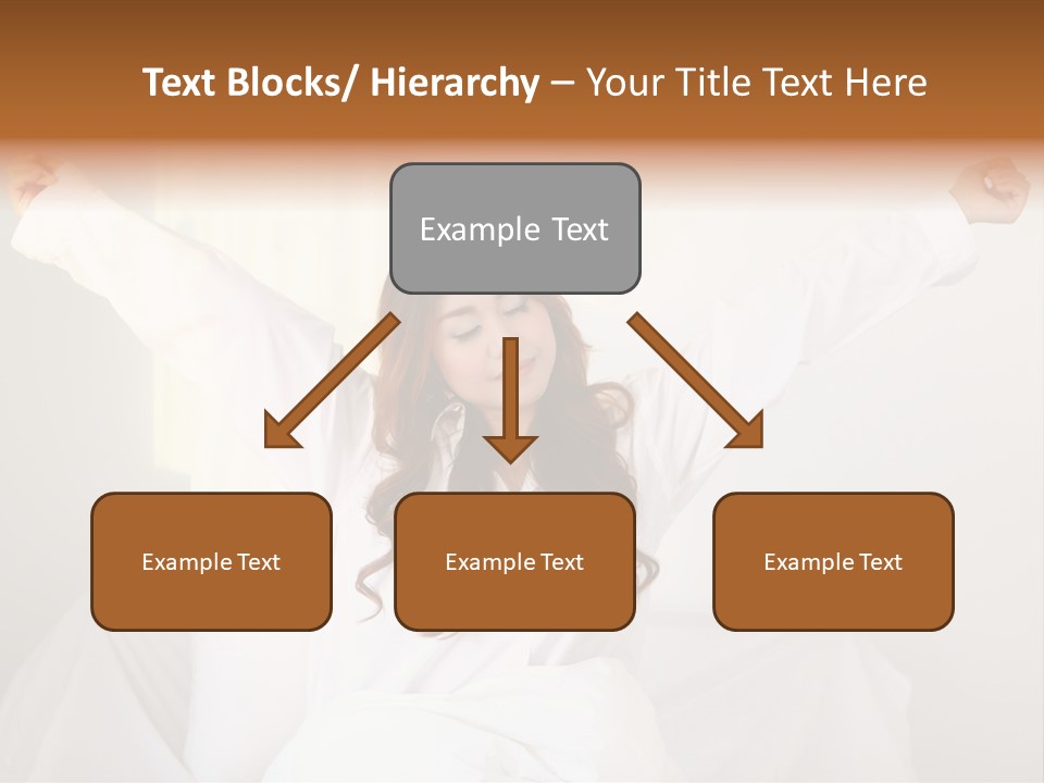 Face Girl Lifestyle PowerPoint Template