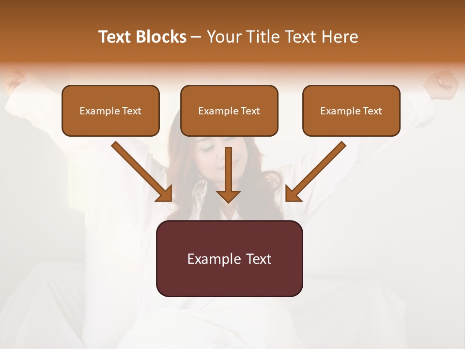 Face Girl Lifestyle PowerPoint Template