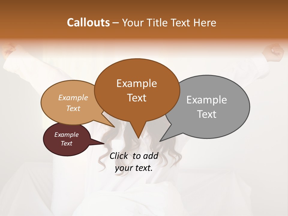 Face Girl Lifestyle PowerPoint Template