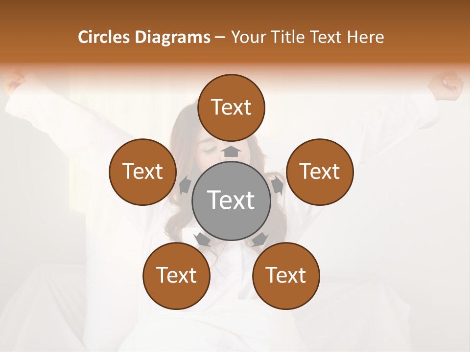 Face Girl Lifestyle PowerPoint Template