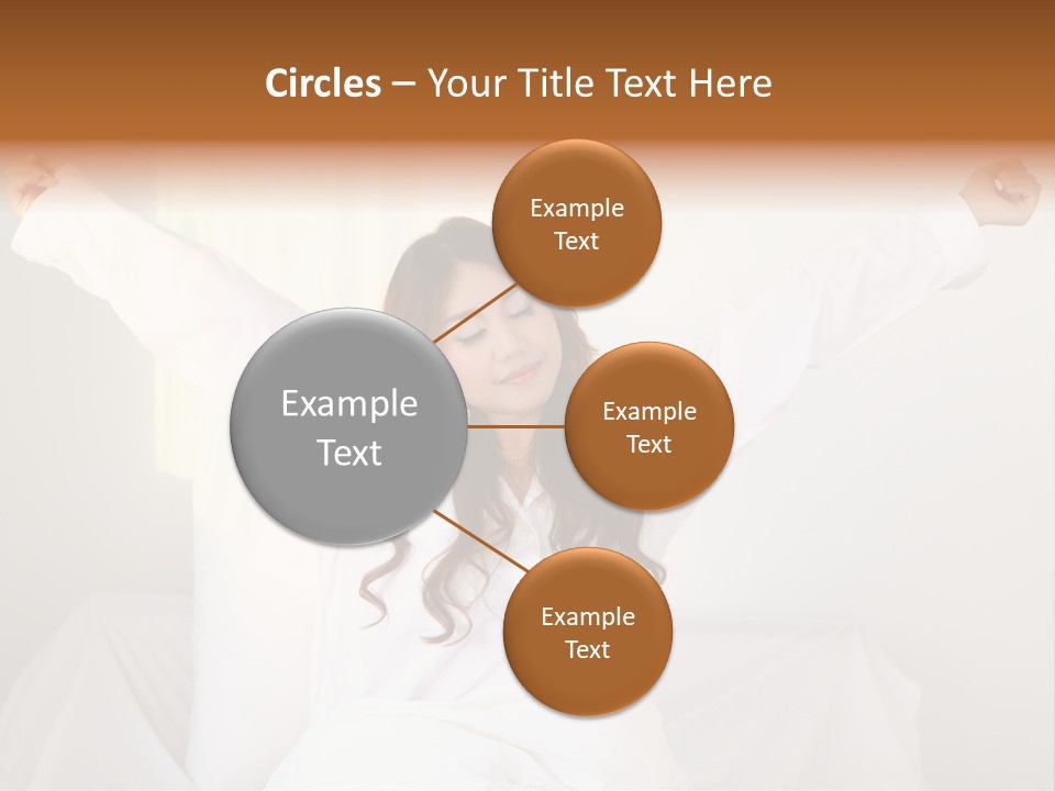 Face Girl Lifestyle PowerPoint Template