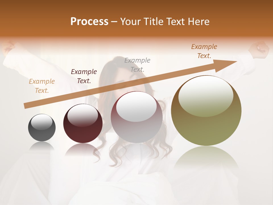 Face Girl Lifestyle PowerPoint Template