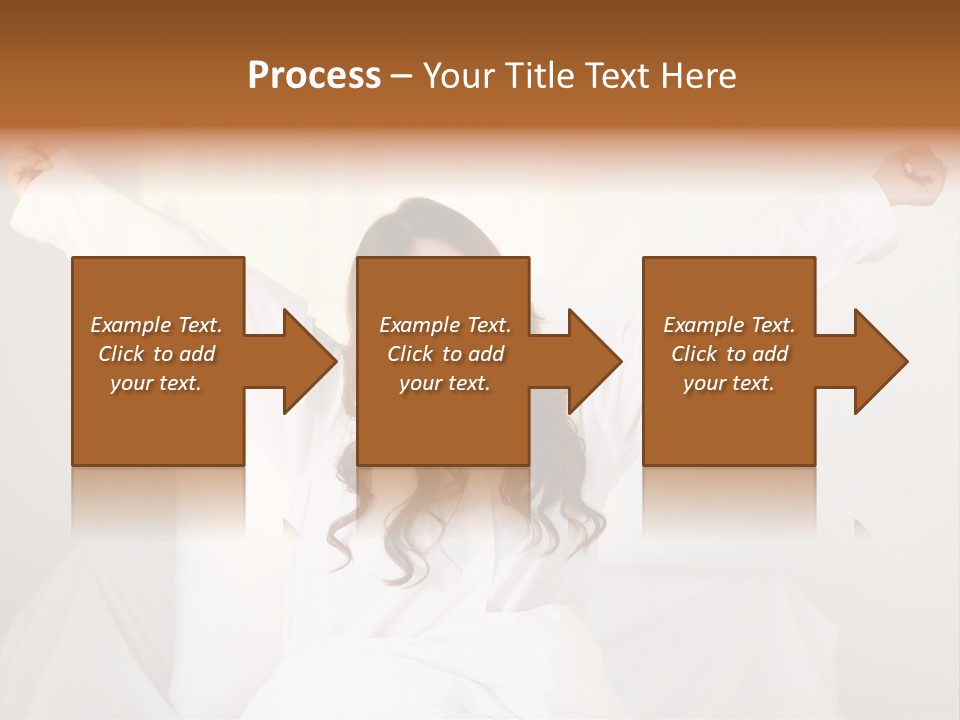Face Girl Lifestyle PowerPoint Template