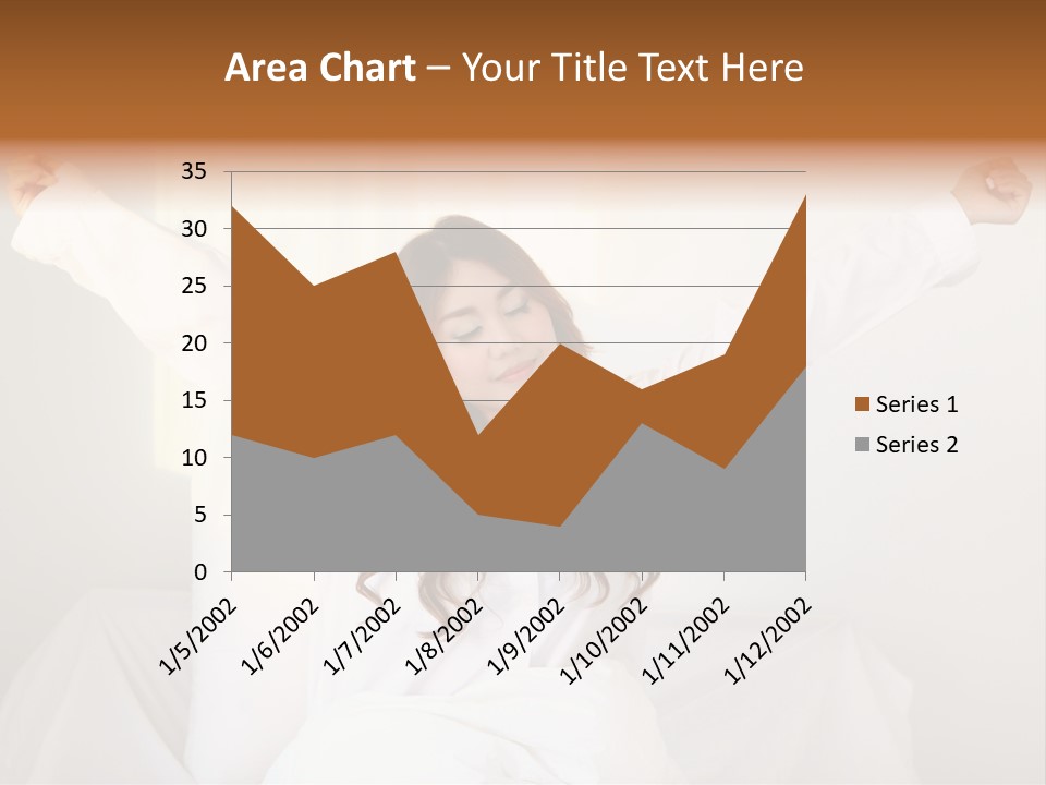 Face Girl Lifestyle PowerPoint Template