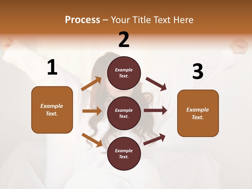 Face Girl Lifestyle PowerPoint Template