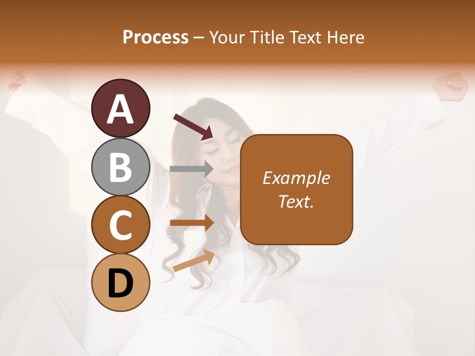 Face Girl Lifestyle PowerPoint Template