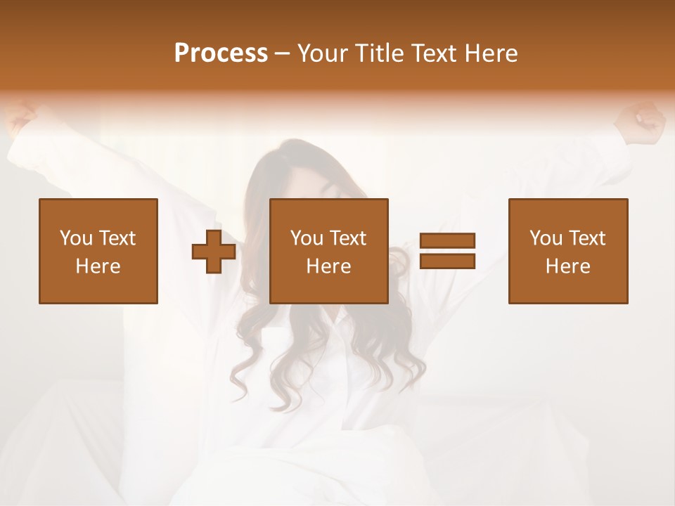 Face Girl Lifestyle PowerPoint Template