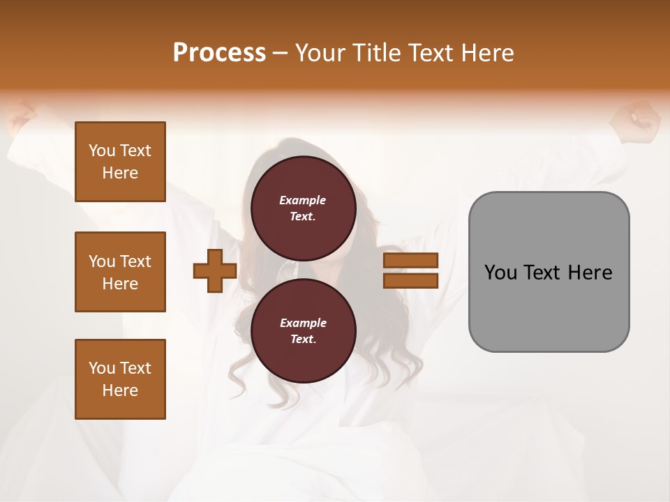 Face Girl Lifestyle PowerPoint Template