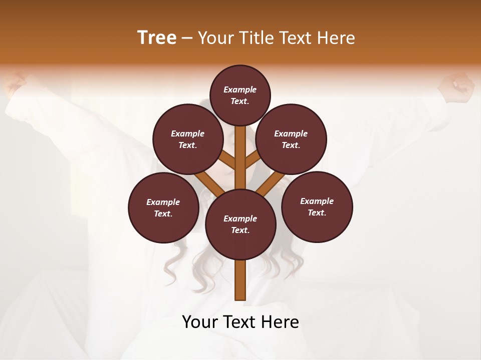 Face Girl Lifestyle PowerPoint Template