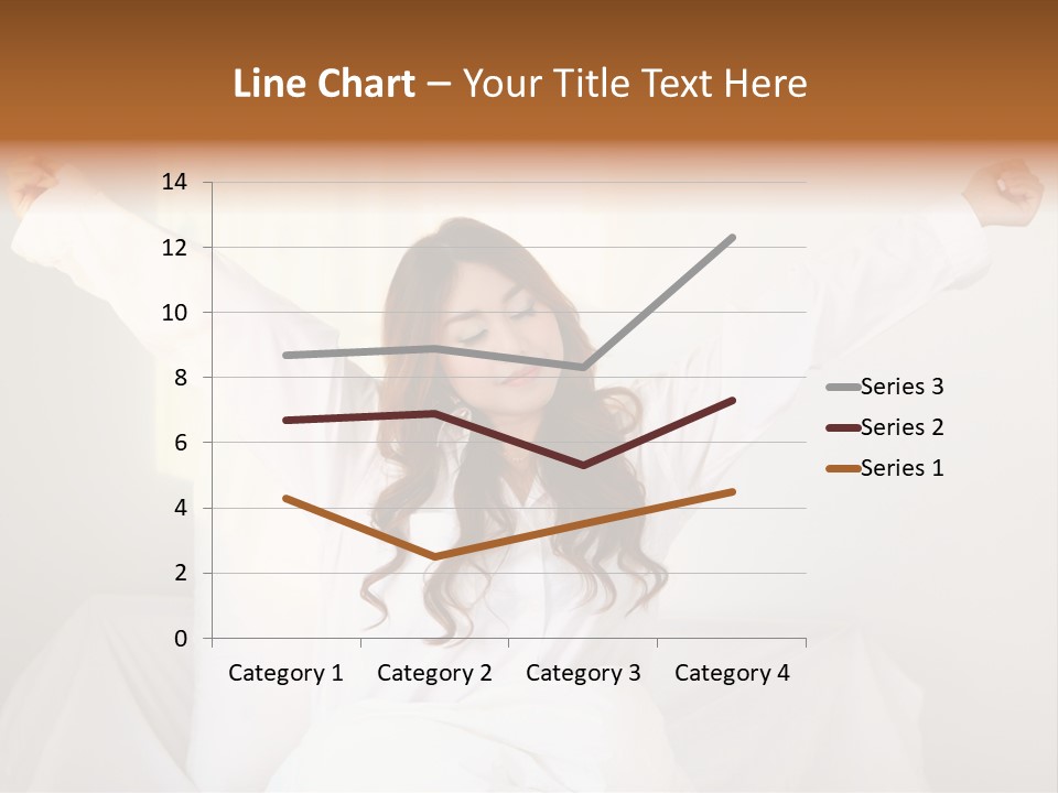 Face Girl Lifestyle PowerPoint Template
