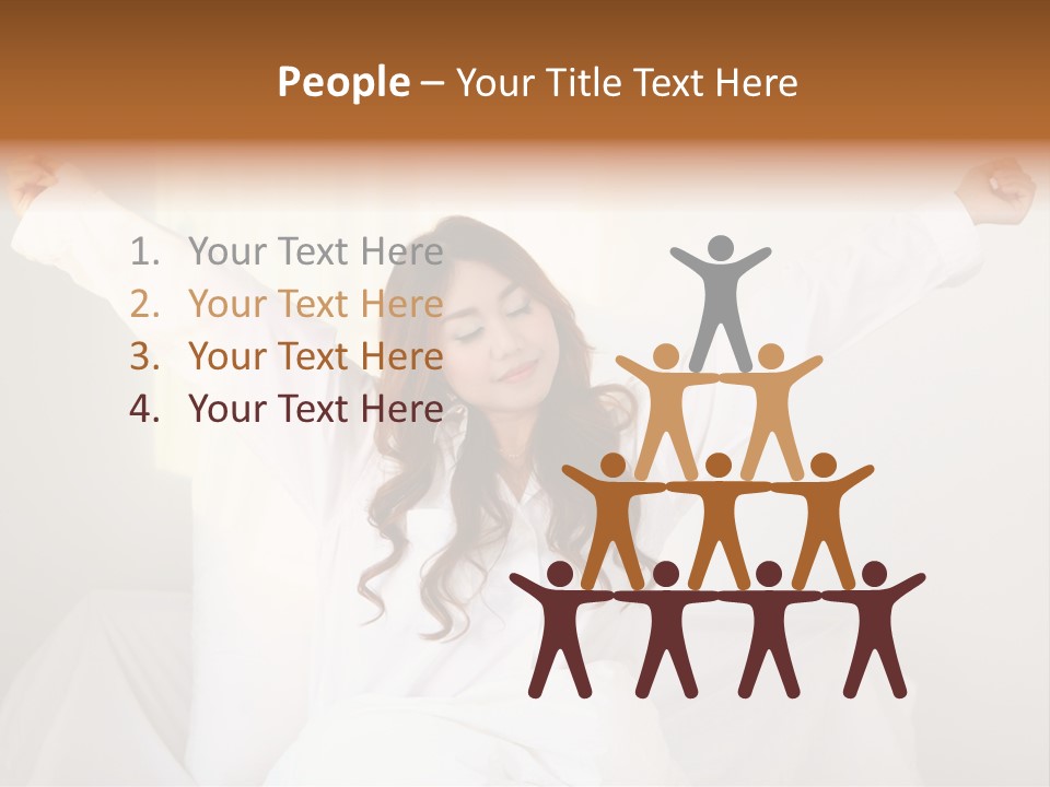 Face Girl Lifestyle PowerPoint Template