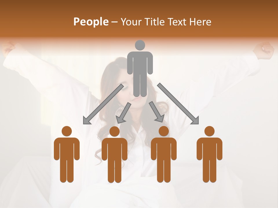 Face Girl Lifestyle PowerPoint Template