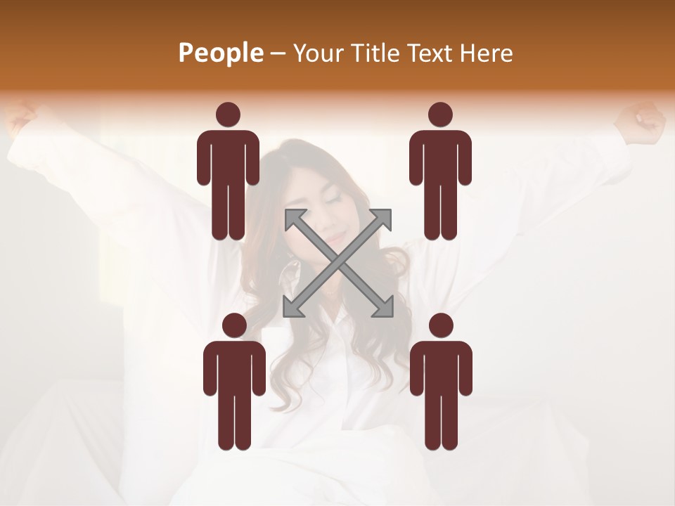 Face Girl Lifestyle PowerPoint Template