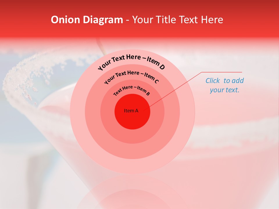 Pink Front Garnish PowerPoint Template