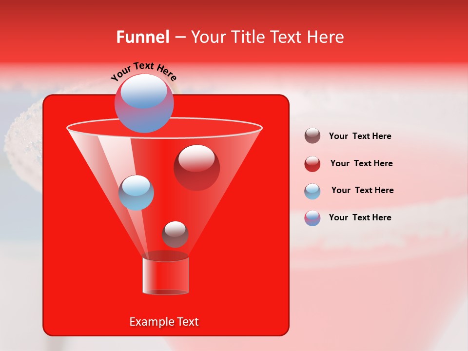 Pink Front Garnish PowerPoint Template