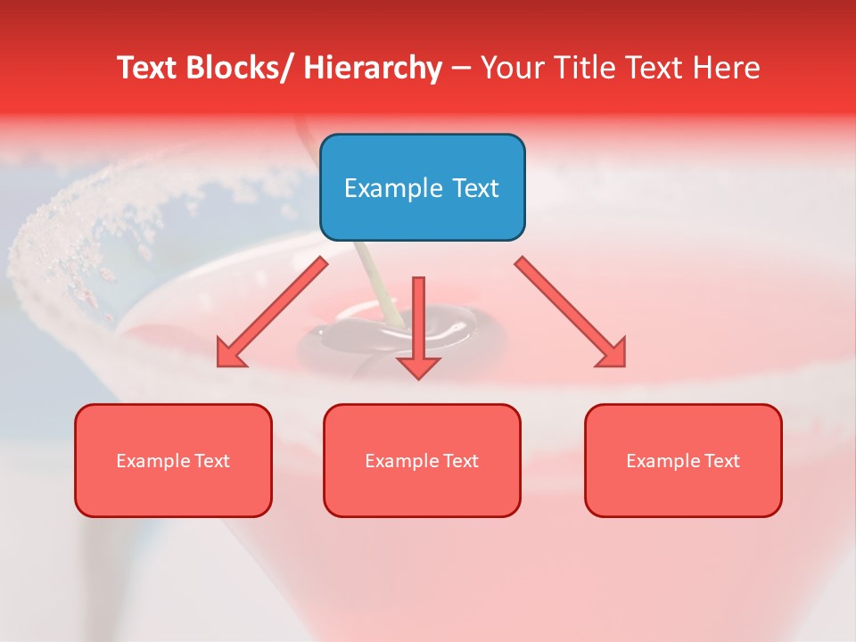 Pink Front Garnish PowerPoint Template