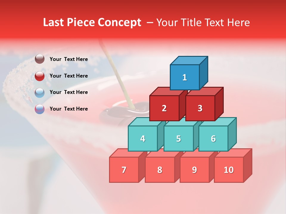 Pink Front Garnish PowerPoint Template