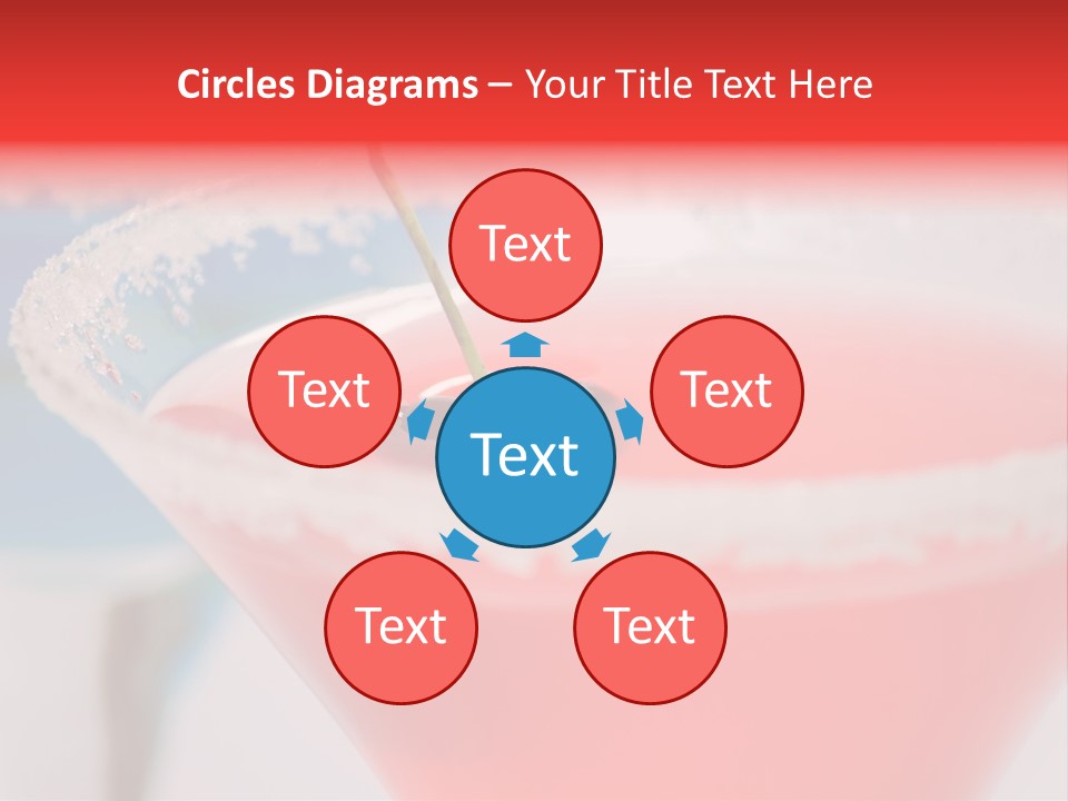 Pink Front Garnish PowerPoint Template