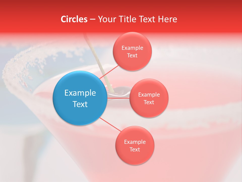 Pink Front Garnish PowerPoint Template