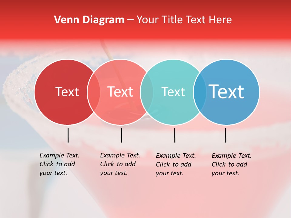 Pink Front Garnish PowerPoint Template