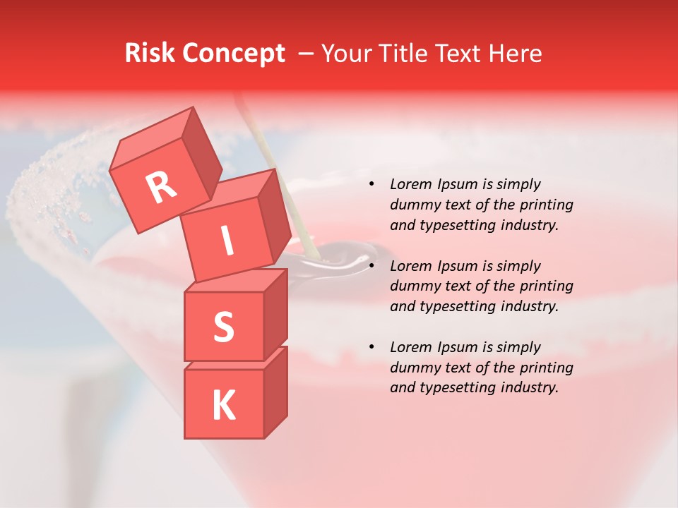 Pink Front Garnish PowerPoint Template