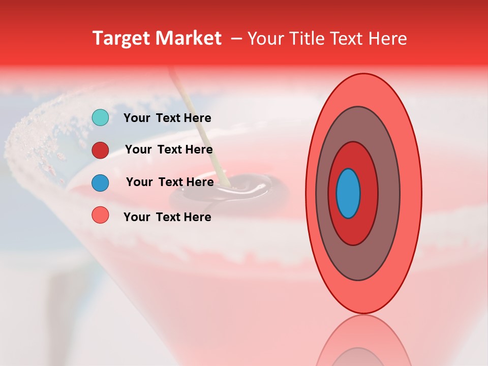 Pink Front Garnish PowerPoint Template