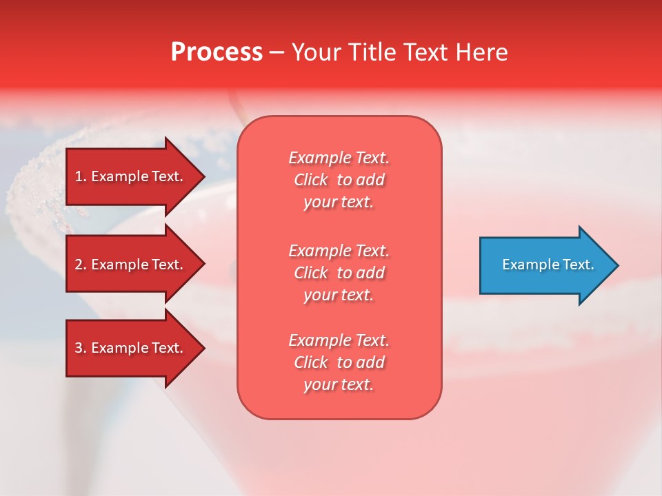 Pink Front Garnish PowerPoint Template