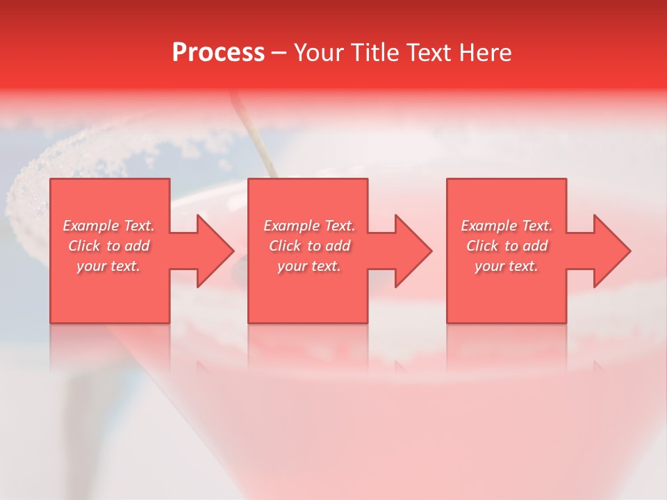 Pink Front Garnish PowerPoint Template