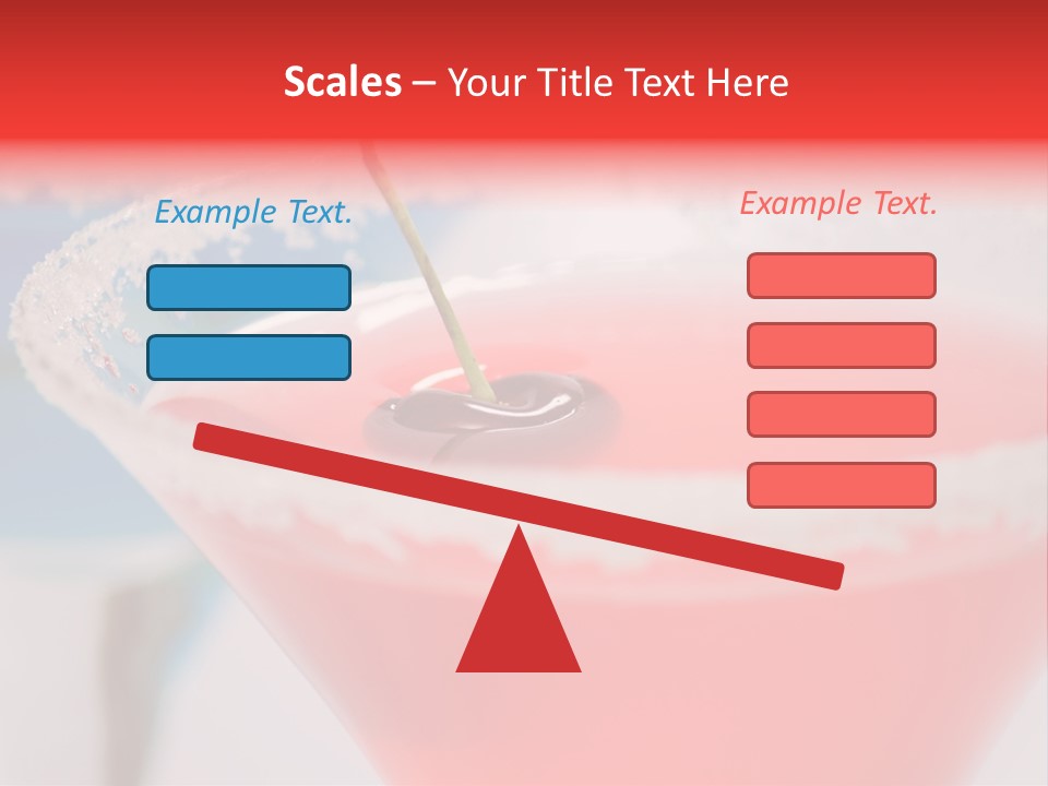 Pink Front Garnish PowerPoint Template
