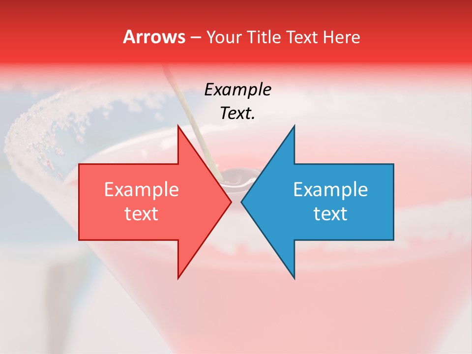 Pink Front Garnish PowerPoint Template